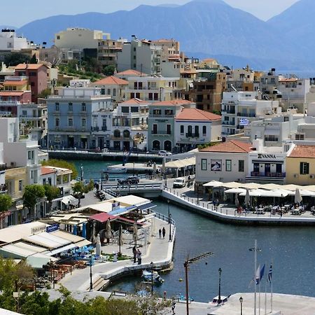 Luxury Lake View Center House Agios Nikolaos Exterior foto