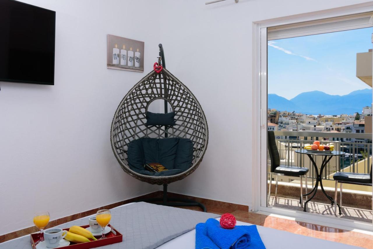 Luxury Lake View Center House Agios Nikolaos Exterior foto